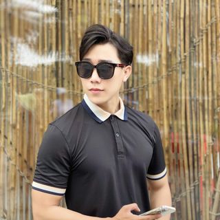 POLO, POLO NAM, ÁO POLO NAM, THUN CỔ BẺ PHỐI P151