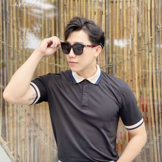 POLO, POLO NAM, ÁO POLO NAM, THUN CỔ BẺ PHỐI P151