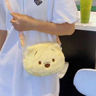 Túi mini lông nhung hoạt hình cute