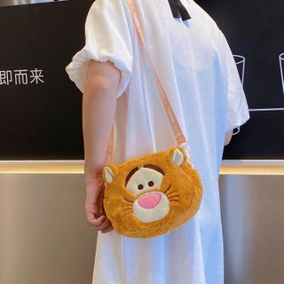Túi mini lông nhung hoạt hình cute