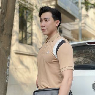 ÁO POLO NAM, ÁO THUN NAM, ÁO CỔ BẺ VẢI CÁ SẤU THÊU LOGO P146