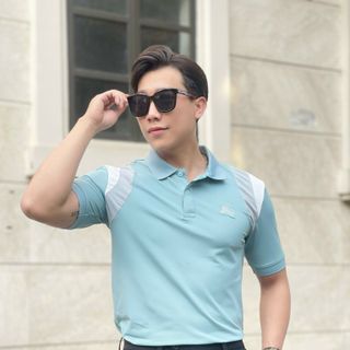 POLO, ÁO POLO, ÁO POLO NAM, ÁO THUN NAM PHỐI THÊU LOGO P147
