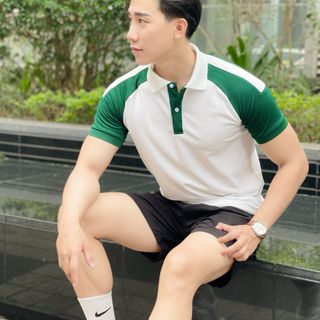 ÁO THUN NAM, ÁO THUN CỔ BẺ, POLO CÁ SẤU P152