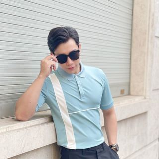 POLO, ÁO POLO, ÁO POLO NAM, POLO PHỐI MÀU P143