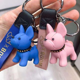 Móc Khoá Hình Chó Bulldog