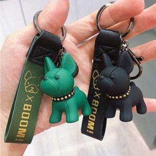 Móc Khoá Hình Chó Bulldog