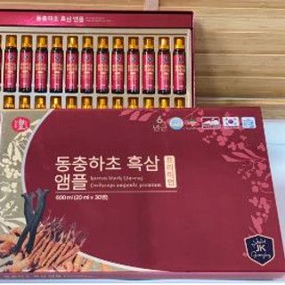 Tinh chất hắc sâm đông trùng Ginseng King 30 ống x 20ml