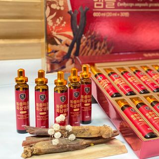 Tinh chất hắc sâm đông trùng Ginseng King 30 ống x 20ml