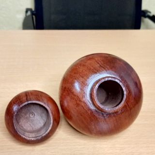 lọ đựng tăm bằng gỗ hương