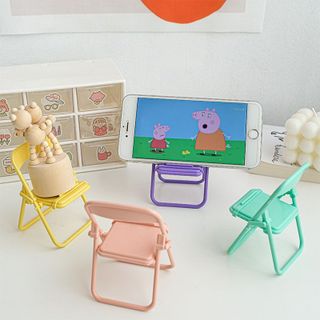 Giá đỡ điện thoại hình ghế ngồi xếp gọn tiện dụng
