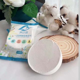 khăn tắm nén dùng một lần cotton nguyên chất dày mặt khăn di động khăn tắm khách sạn du lịch