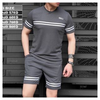 Bộ Thể Thao Nam Cộc Tay, Bộ Cộc Nam Mùa Hè Phối Màu Cao Cấp