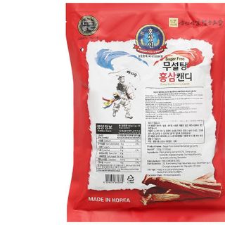 Kẹo hồng sâm không đường Hàn Quốc 365 gói 500g