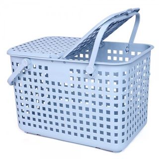 Giỏ đi sinh quai xách giữa Inochi Xanh - Hồng -Trắng
