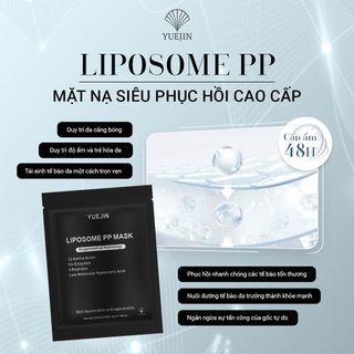 Yuejin Liposome PP Mask - Mặt nạ siêu phục hồi, cấp ẩm và tái sinh đa tầng làn da (1 miếng)