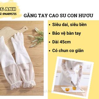 Găng Tay Cao Su Siêu Bền, Găng Tay Cao Su Con Hươu Có Chun Bền Dai Chống Hao Mòn, Chống Hóa Chất Bảo Vệ Tay HA047 giá sỉ