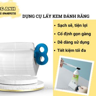 Dụng Cụ Lấy Kem Đánh Răng, Đồ Nặn Kem Đánh Răng Tiết Kiệm, Tiện Lợi HA0015 giá sỉ