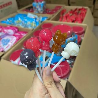 [Hàng Chính Hãng] Kẹo Mút Pororo Candy Cho Bé Hàn Quốc Hộp 60 Chiếc