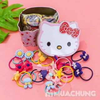 HỘP PHỤ KIỆN BUỘC TÓC CHO BÉ GÁI