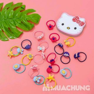 HỘP PHỤ KIỆN BUỘC TÓC CHO BÉ GÁI