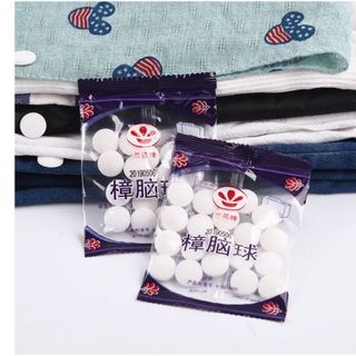 Băng Phiến, Long Não, Gói Băng Phiến 20 Viên Đuổi Chuột, Gián Côn Trùng Chống Nấm Mốc HA049