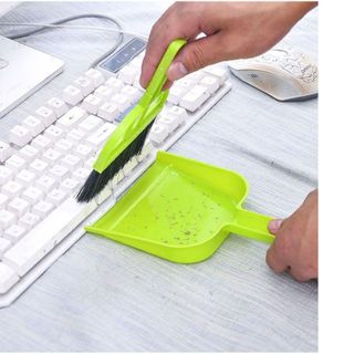 Bộ Chổi Và Xẻng Hót Mini, Bộ Chổi Và Xẻng Quét Dọn Văn Phòng, Bàn Thờ Mini HA016
