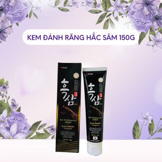 Kem Đánh Răng Hàn Quốc Hắc Sâm Hanil Black Ginseng Toothpaste 150g