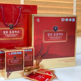 Nước Đông Trùng Hạ Thảo Lên Men (40ml x30 gói) - Ginseng King Korean
