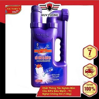 Chất thông cống Victory's Sifa999 thông bồn cầu cực mạnh và tiện dụng 1600g cao cấp - Huy Tưởng