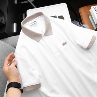 Áo thun polo nam cao cấp, áo có cổ nam, chất ải xuất dư, mịn đẹp dày dặn. Sờ vải là thích. Logo thêu sắc nét. Phối cổ jeans lạ mắt - size từ 55kg - 85kg