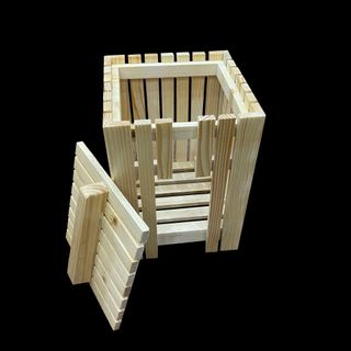 Hộp gỗ đựng thảo dược phòng xông ơi ướt, hộp đựng thảo dược xông hơi