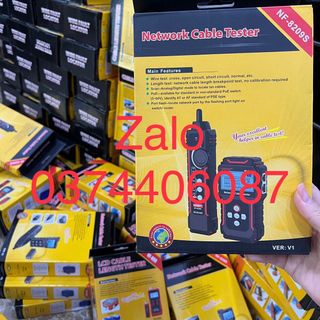 Máy đo độ dài dây Cat5 Cat6 POE NF-8209S chính hãng NOYAFA