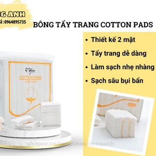 Bông Tẩy Trang, Bông Tẩy Trang 3 Lớp Cotton Pads 222 Miếng 100% Cotton Mềm Mại HA045 giá sỉ