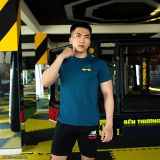 Áo thun thể thao nam, áo thun chạy bộ nam cao cấp, chất Thun thể thao xịn 4 chiều - size từ 55kg - 85kg