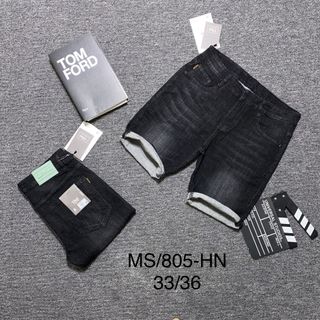 Quần short jean nam chất bò ngắn cao cấp