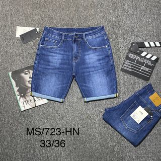 Quần short jean nam chất bò ngắn cao cấp