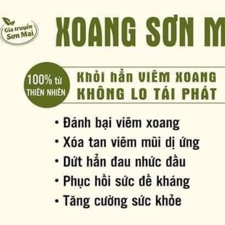 Thuốc xoang Sơn Mai