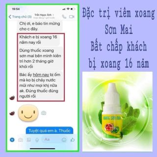 Thuốc xoang Sơn Mai