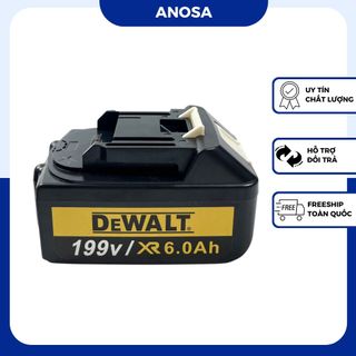 Pin Dewalt 199v, pin 10 cell chân thông dụng pin máy khoan dung lượng khủng giá sỉ