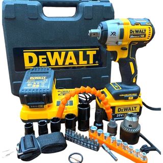Máy siết bulong Dewalt DCF887 20v động cơ không chổi than, máy khỏe thời gian sử dụng pin 3-4 tiếng liên tục