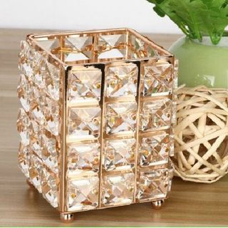 Cốc Đựng Mỹ Phẩm Kim Cương – Vuông