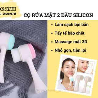 Cọ Rửa Mặt 2 Đầu Massage Và Làm Sạch Da Nhờn, Mụn Đầu Đen Siêu Sạch HA098 giá sỉ