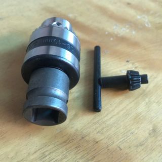 Đầu chuyển đổi máy khoan, đầu chuyển bulong sang khoan 10mm tặng ren ngược