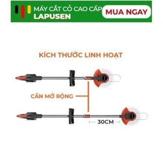 Máy cắt cỏ dùng pin cầm tay 2 pin khủng 15000mah máy tỉa cành cầm tay LAPUSEN động cơ mạnh 1800w Bảo hành 12 tháng