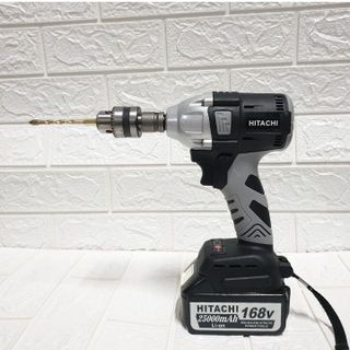 Máy siết bulong Hitachi 168v không chổi than, đầu bulong 2 trong 1 tặng khẩu 22mm