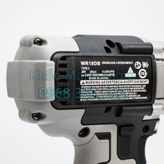 Máy siết bulong Hitachi 20v không chổi than, máy bắn bulong lực siết 880N.m pin khủng hàng cao cấp