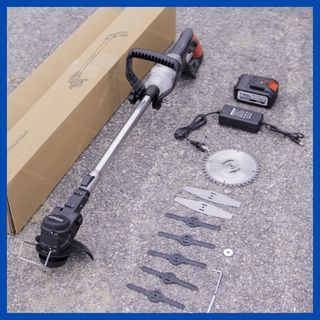 Máy cắt cỏ dùng pin cầm tay Hitachi 199v, máy phát cỏ tặng bộ dụng cụ làm vườn