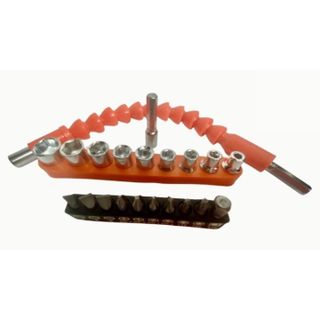 Bộ phụ kiện đa năng dành cho máy siết bulong, máy khoan pin - 31 chi tiết