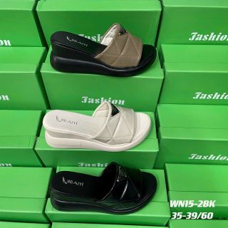 Dép độn đế nữ WN15-2BK