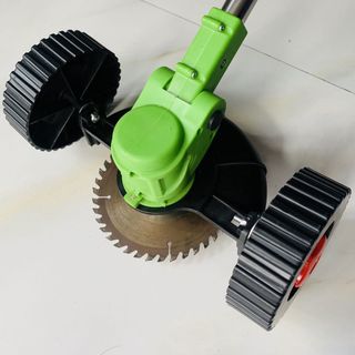 Bánh xe máy cắt cỏ dùng pin Hitachi, Lapusen dành cho cắt thảm cỏ